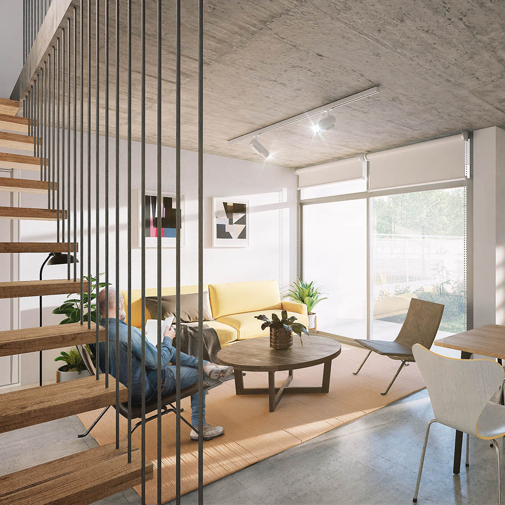 Bulevar complex interior